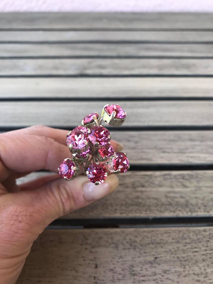 glitzerpferd.de Mähnenglitzersteine Rose