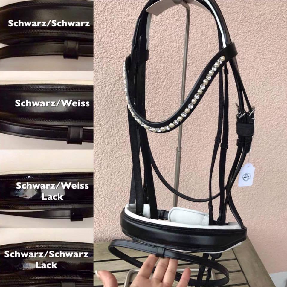 glitzerpferd.de Trense Schwarz