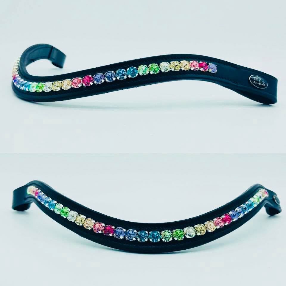 glitzerpferd.de Stirnriemen Pastell