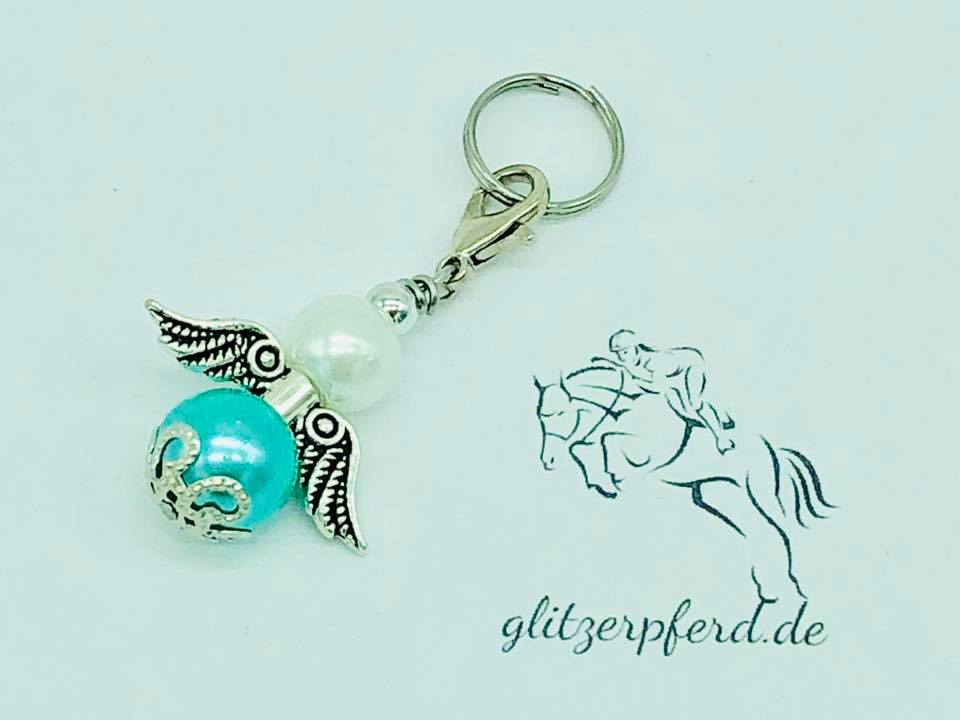 glitzerpferd.de Schutzengel Türkis