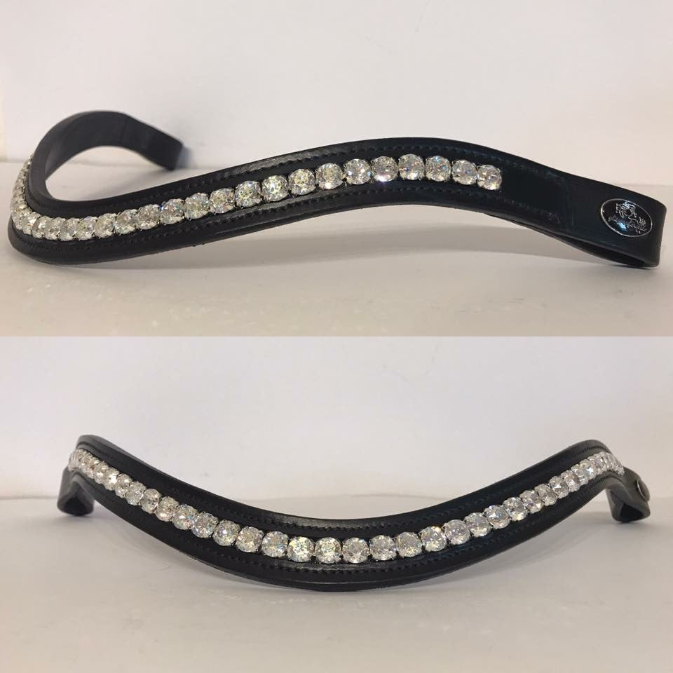 glitzerpferd.de Stirnriemen Crystal Moonlight