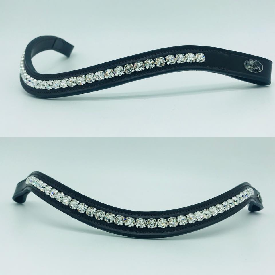 glitzerpferd.de Stirnriemen Crystal
