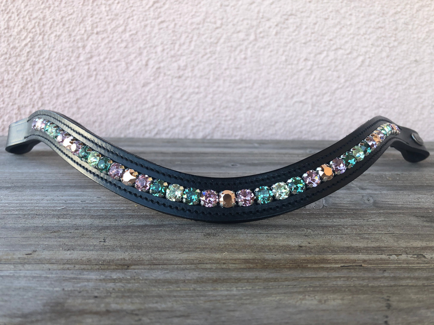 glitzerpferd.de Stirnriemen DelicateRose