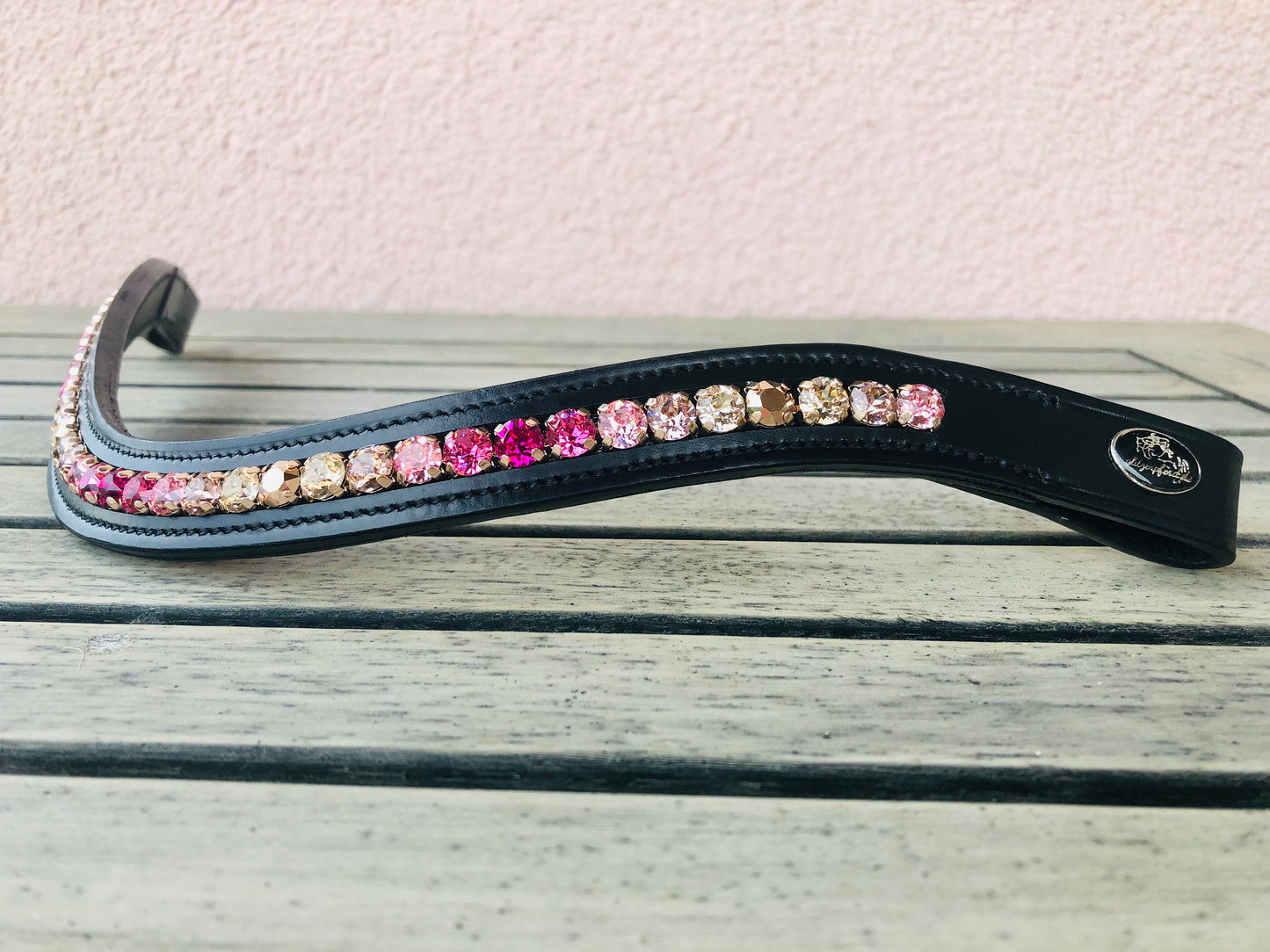 glitzerpferd.de Stirnriemen HimbeerVanille