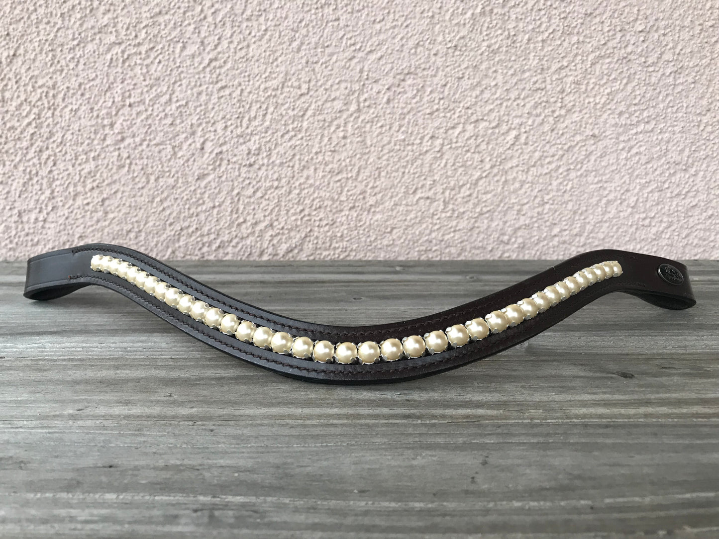 glitzerpferd.de Stirnriemen OnlyPearl