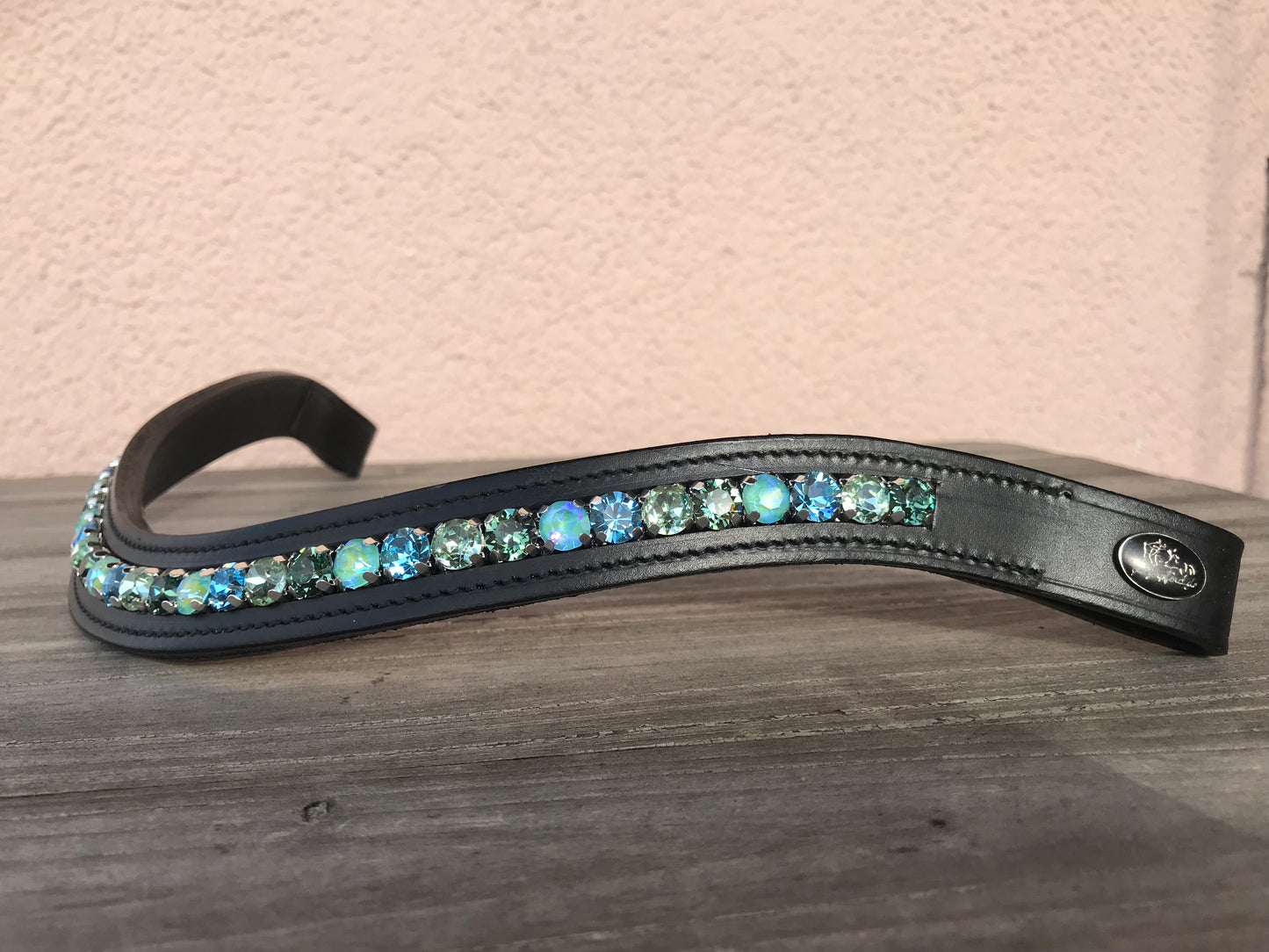 glitzerpferd.de Stirnriemen GreenGlacier