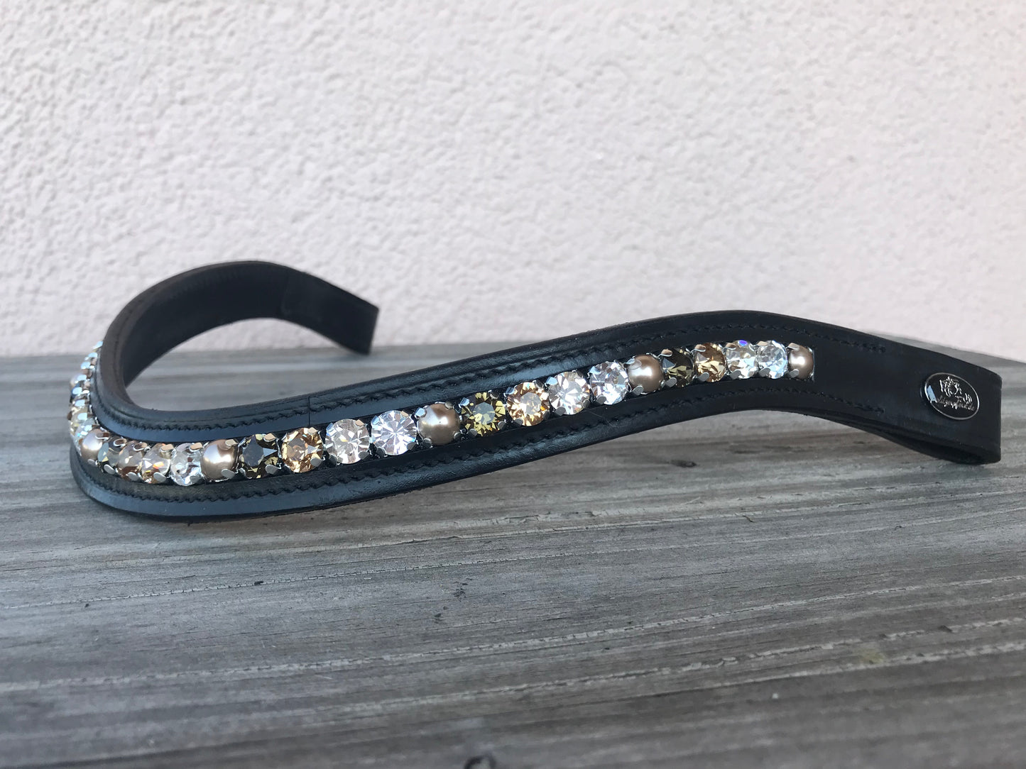 glitzerpferd.de Stirnriemen CreamyCaramell