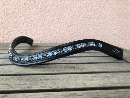 glitzerpferd.de Stirnriemen MixedBlue