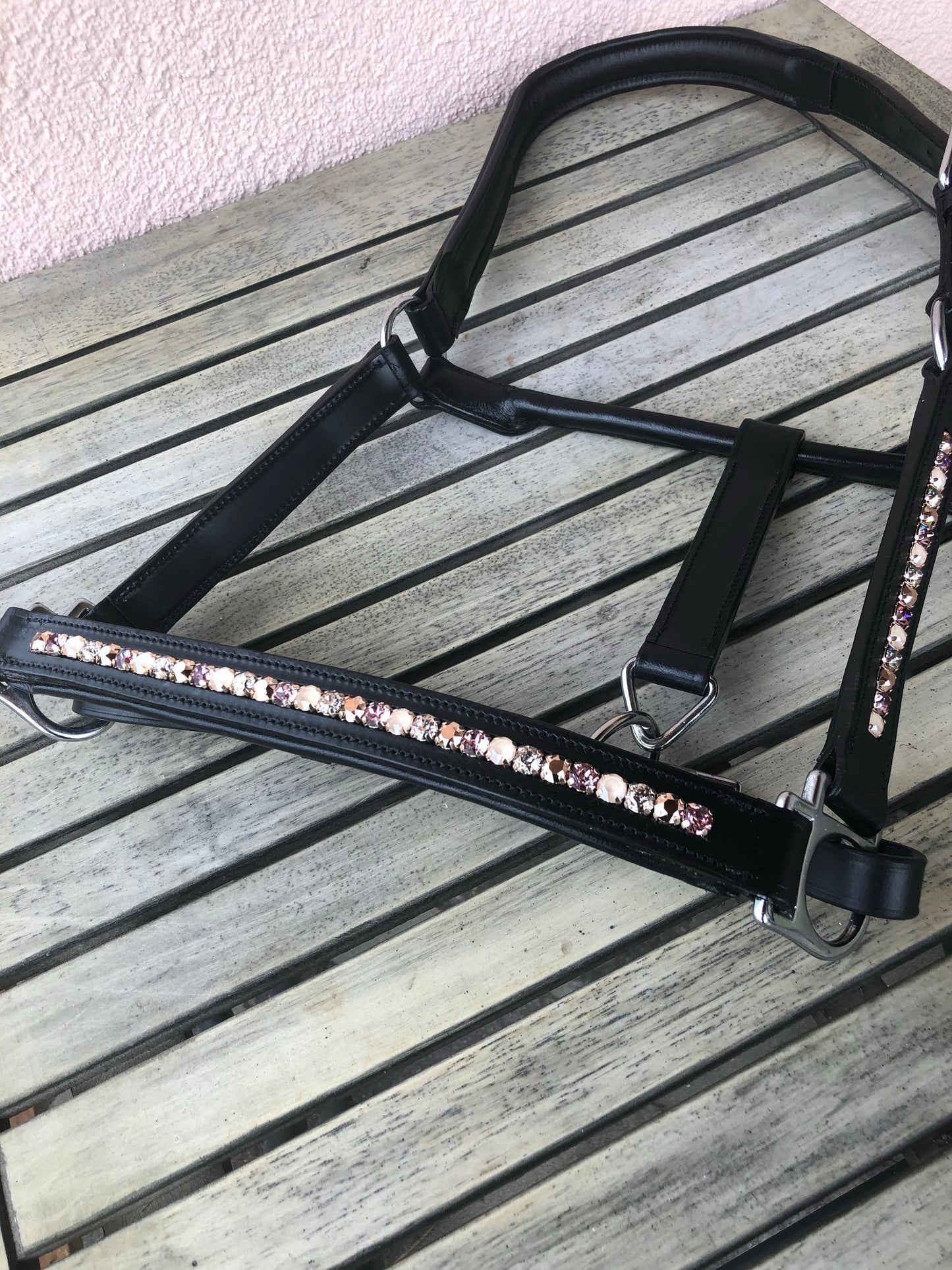 glitzerpferd.de Halfter, schwarz