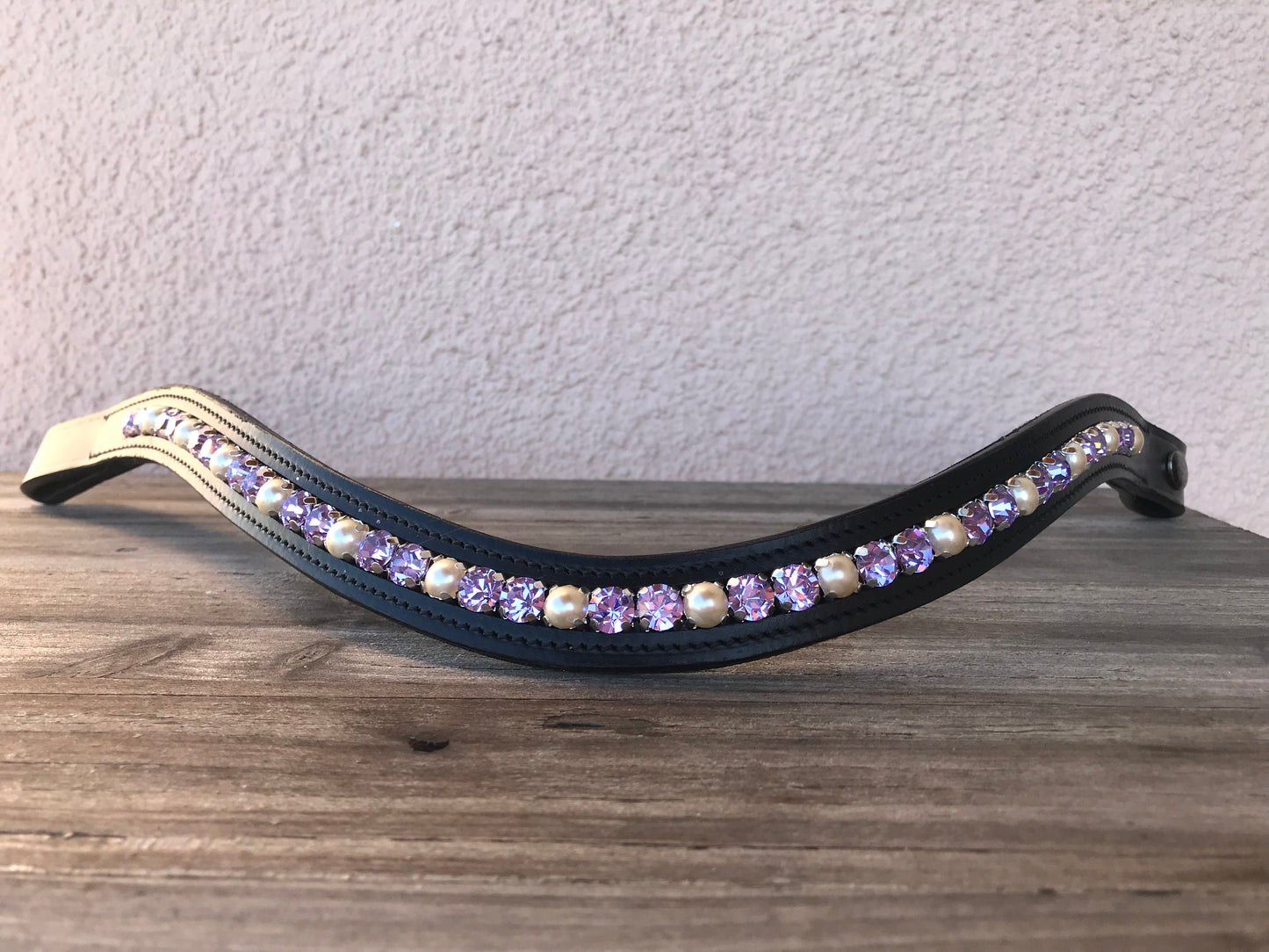 glitzerpferd.de Stirnriemen VioletCloud