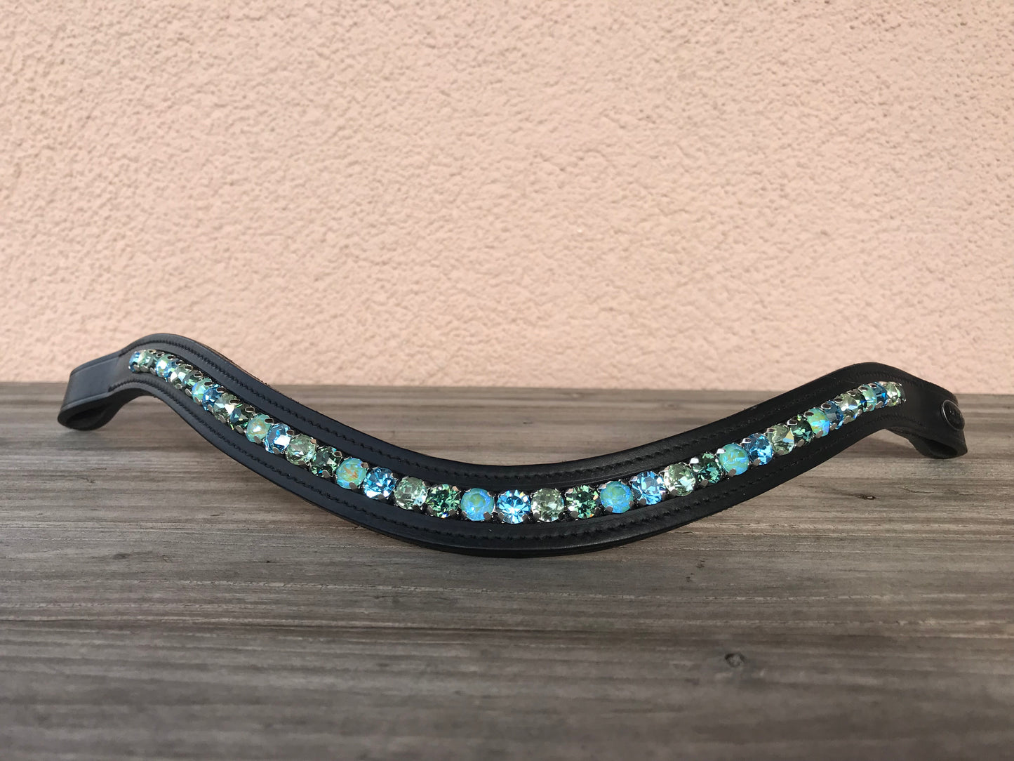 glitzerpferd.de Stirnriemen GreenGlacier