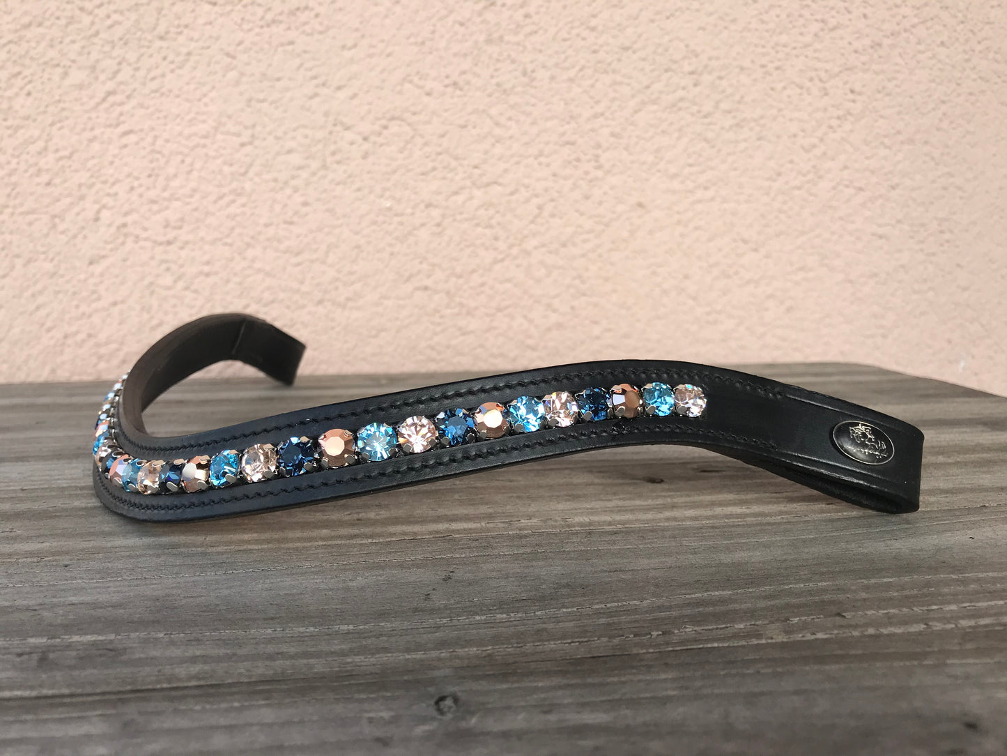 glitzerpferd.de Stirnriemen Marine