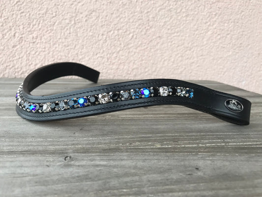 glitzerpferd.de Stirnriemen DarkNight