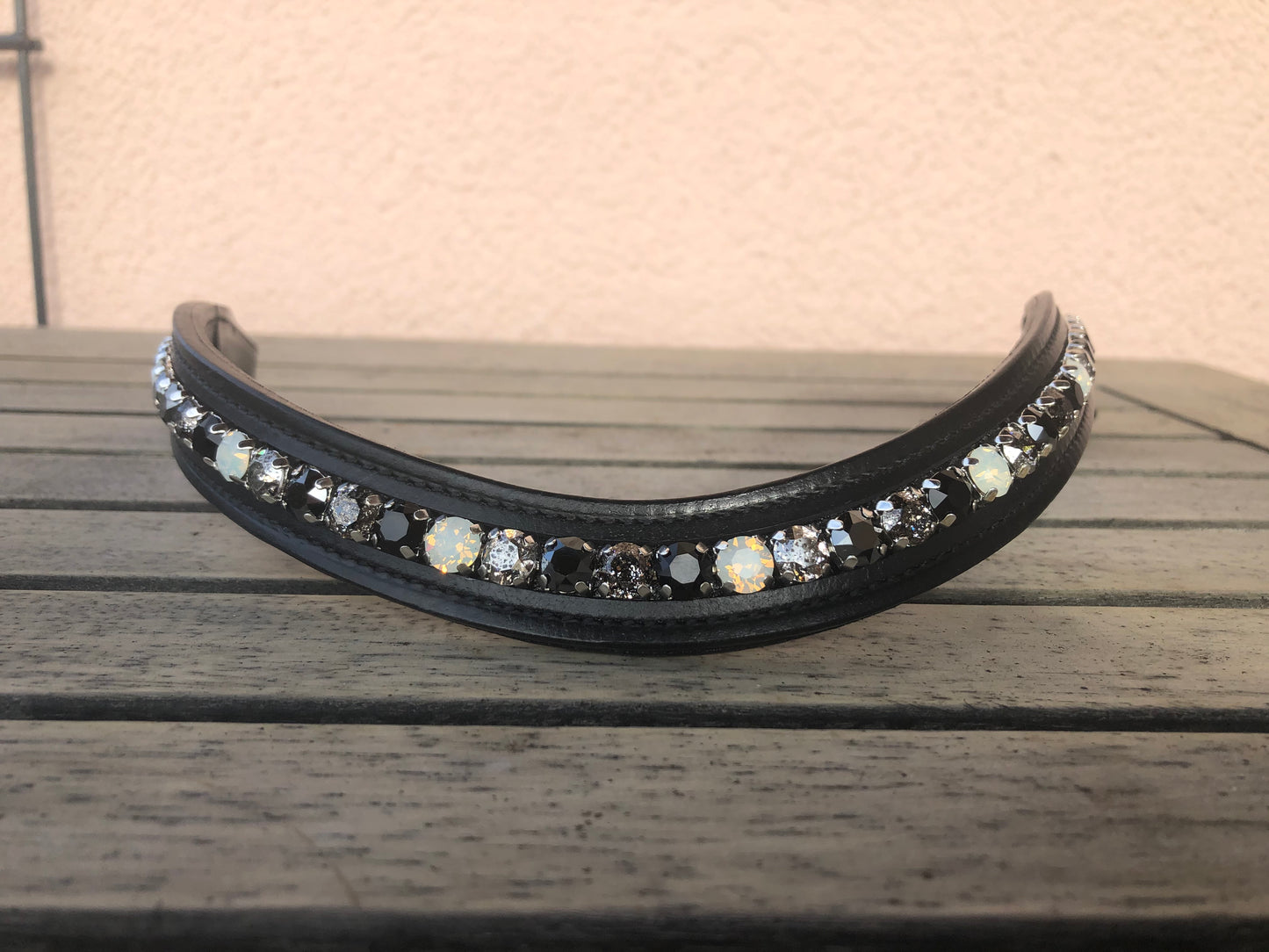 glitzerpferd.de Stirnriemen ShadesOfBlack