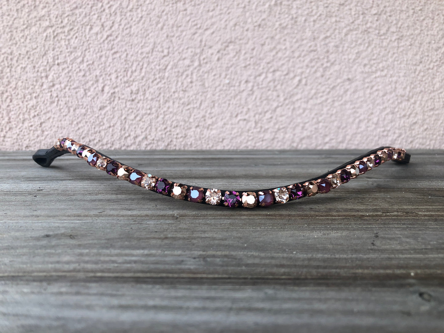 glitzerpferd.de Stirnriemen BlackBerryKiss