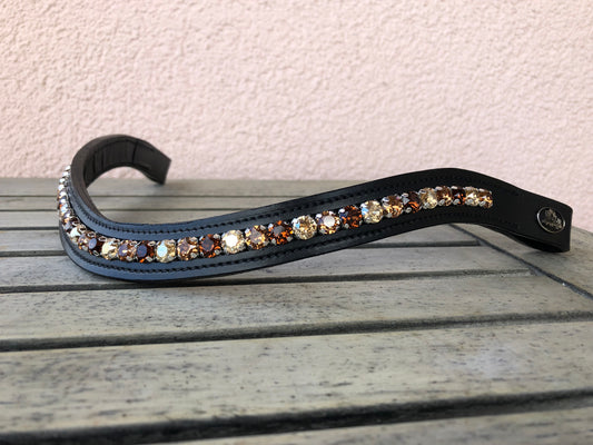 glitzerpferd.de Stirnriemen GoldenAutumn