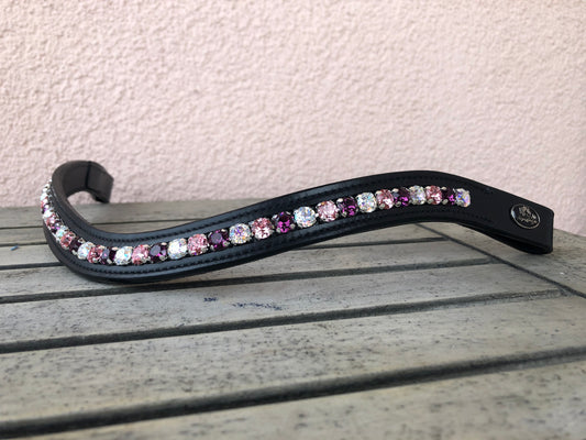 glitzerpferd.de Stirnriemen VioletLove