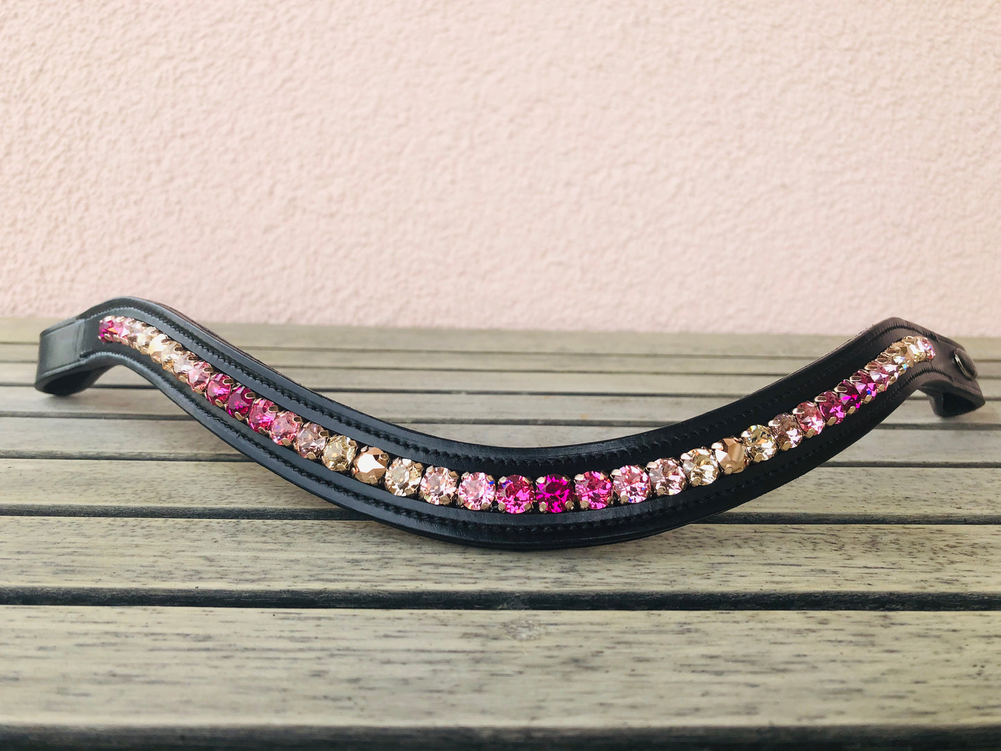 glitzerpferd.de Stirnriemen HimbeerVanille