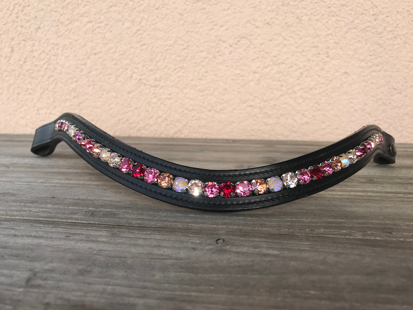 glitzerpferd.de Stirnriemen CreamyRose