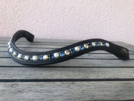 glitzerpferd.de Stirnriemen OxfordNavy