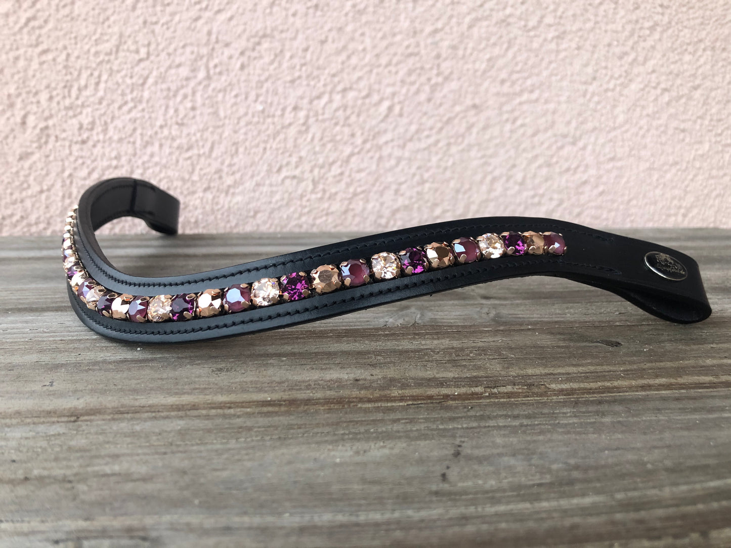 glitzerpferd.de Stirnriemen BlackBerryKiss