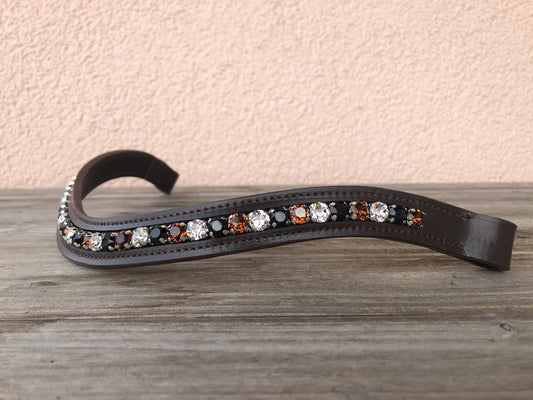 glitzerpferd.de Stirnriemen BrownStar