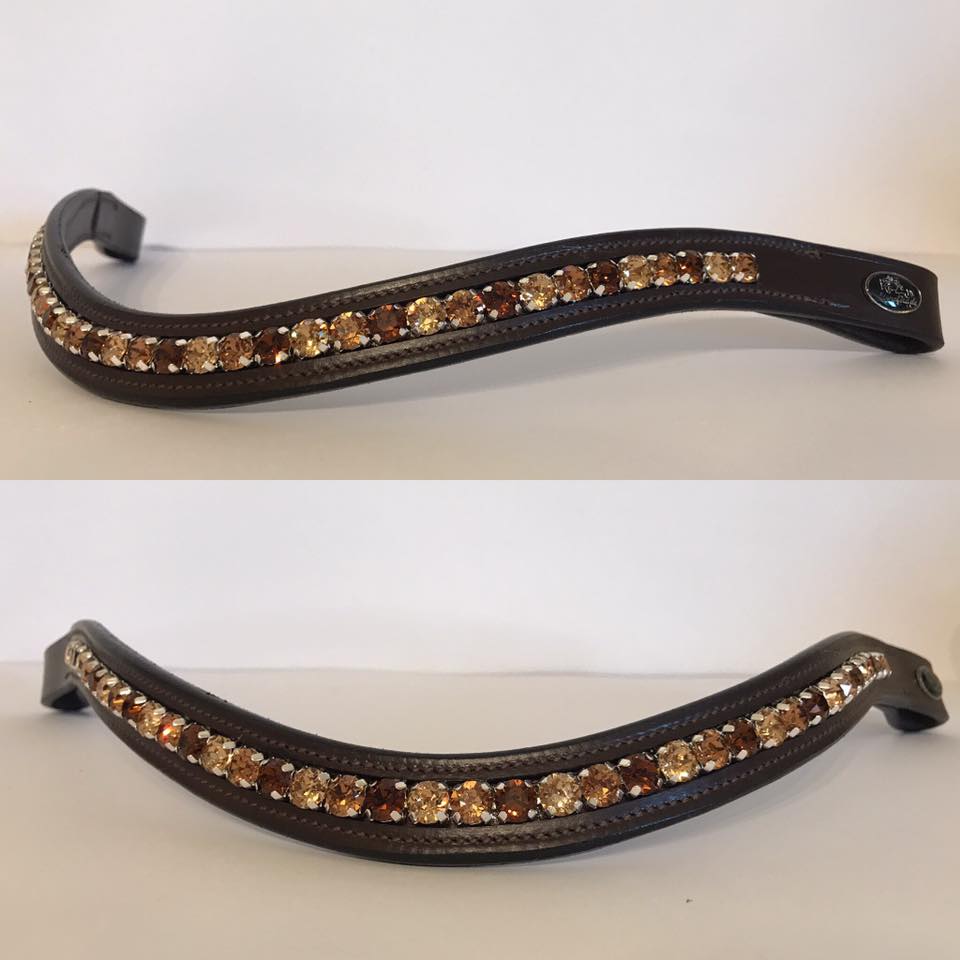 glitzerpferd.de Stirnriemen Topaz
