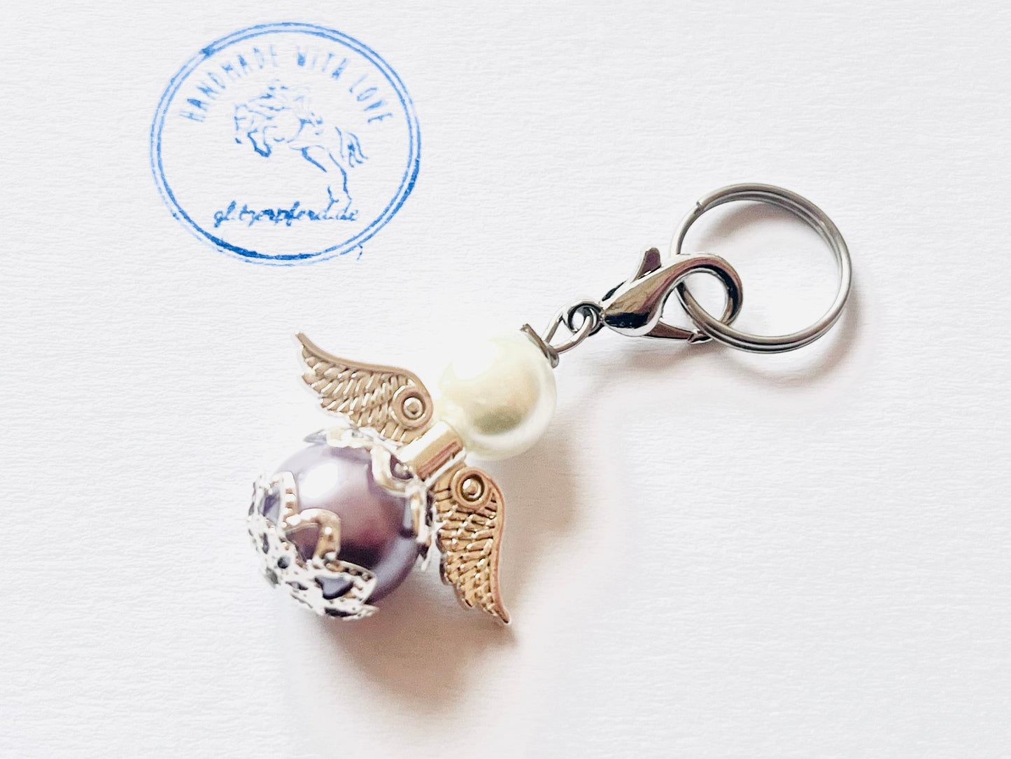 glitzerpferd.de Schutzengel Lila