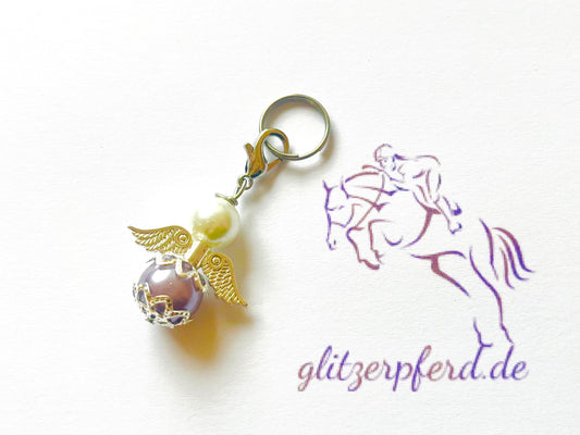 glitzerpferd.de Schutzengel Lila