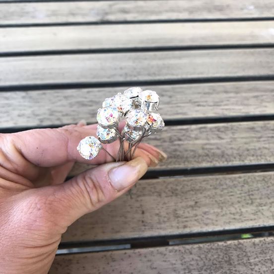 glitzerpferd.de Mähnenglitzersteine Crystal