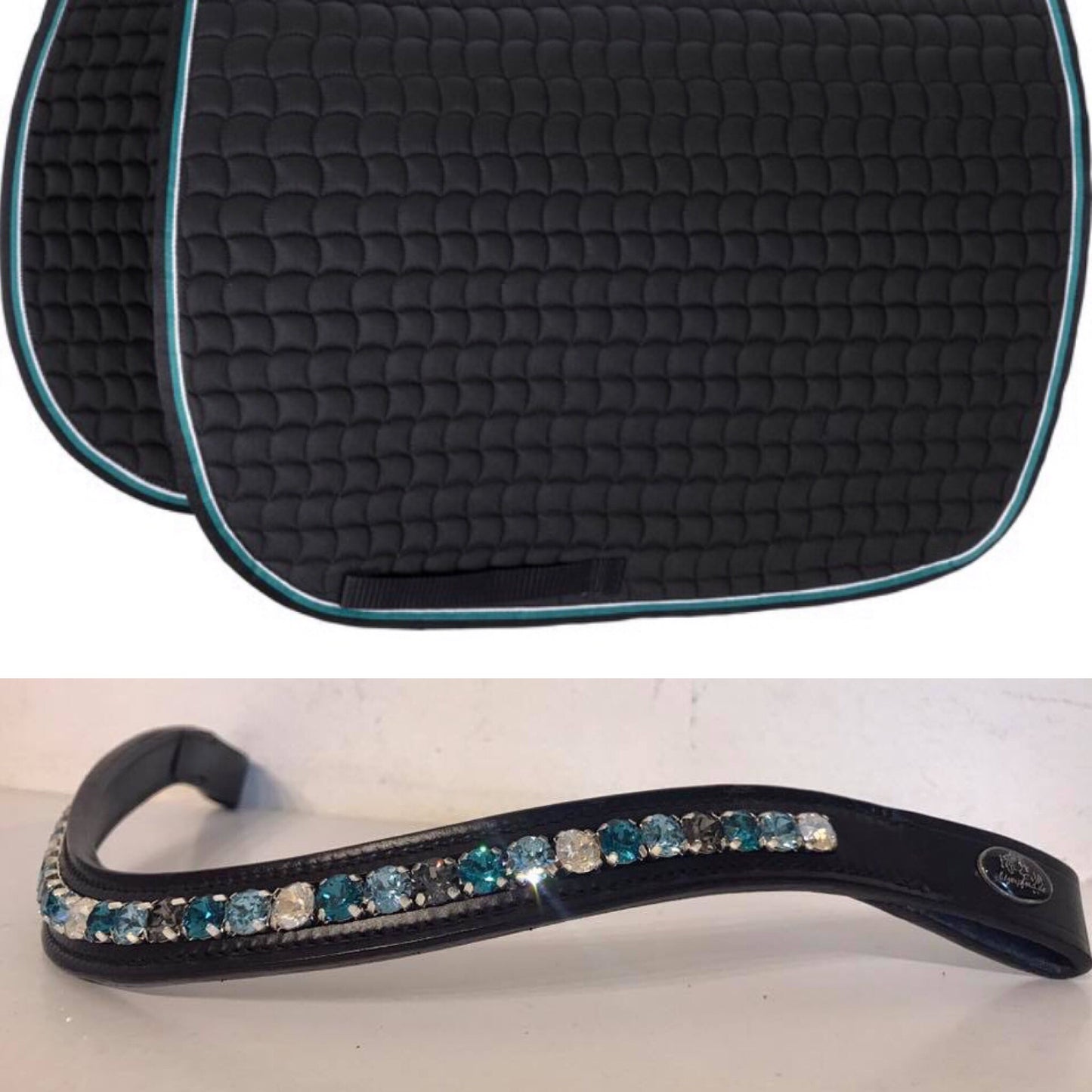 glitzerpferd.de Stirnriemen Caviar