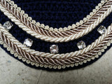 glitzerpferd.de Fliegenmütze NavyCremeTaupe