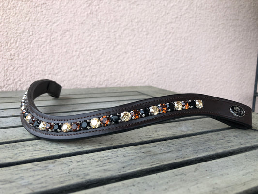 glitzerpferd.de Stirnriemen CARAMELL