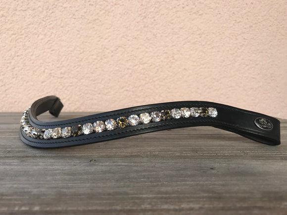 glitzerpferd.de Stirnriemen BrownShine