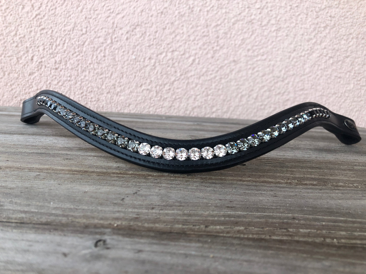 glitzerpferd.de Stirnriemen SchwarzerVerlauf