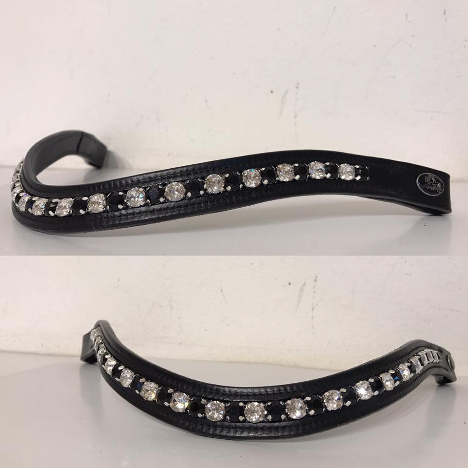 glitzerpferd.de Stirnriemen Domino