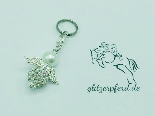 glitzerpferd.de Schutzengel SilberGlitzer